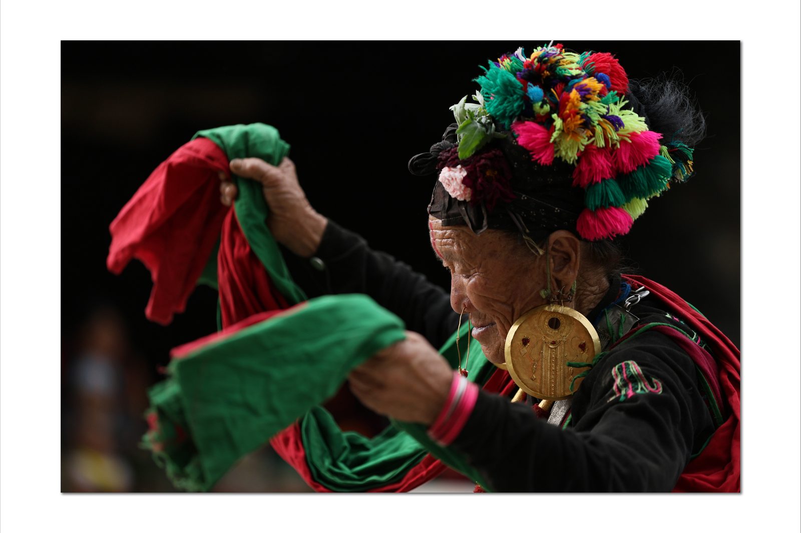 Cultural dance at the Bhume festival